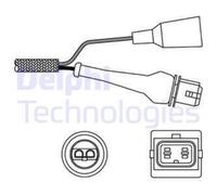 DELPHI Sonde Lambda Régulatrice Compatible Pour VW Passat Variant 2.2 Syncro 1.8