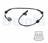 Delphi Capteur de vitesse de roue ABS SS20774 – Actif pour NISSAN, RENAULT