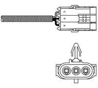 Delphi Technologies ES10995-12B1 Sonde A Oxygene