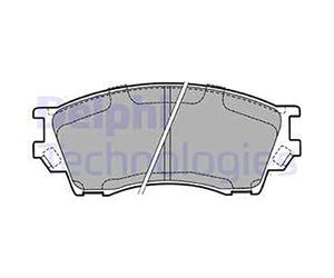 Delphi Technologies LP1063 Plaquette de frein lot de 4
