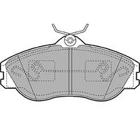 Delphi Technologies LP1445 Plaquette de frein lot de 4