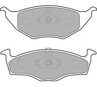 Delphi Technologies LP1675 Plaquette de frein lot de 4