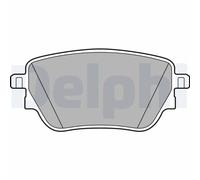 Delphi Technologies LP3438 Plaquette de frein lot de 4