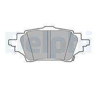 Delphi Plaquettes de frein LP3608 arrière – Lot de 4