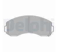 Delphi Technologies LP3616 Plaquette de frein lot de 4