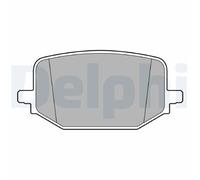 Delphi Kit de plaquettes de frein à disque LP3697 arrière lot de 4