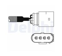 Delphi Technologies Sonde Lambda après catalyseur ES10981-12B1 pour VW, AUDI