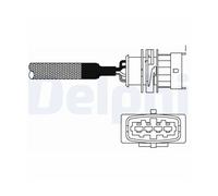 Delphi Technologies Sonde lambda ES10982-12B1 pour OPEL VAUXHALL