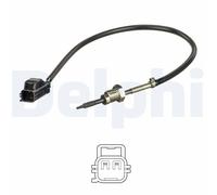 Delphi Palpeur de température des gaz TS30224 370 mm – Compatible Volvo XC90 I, V70 II, S60 I, XC70