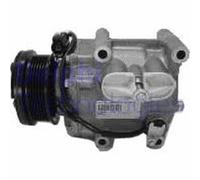 DELPHI TSP0159375 Compresseur de clim Visteon Scroll PAG 46 Compatible avec FORD Fiesta Mk5 3/5 portes JH1, JD1, JH3, JD3 Fusion Break JU2, JU Mondeo Mk3 Break BWY Mondeo Mk3 5 portes B5Y