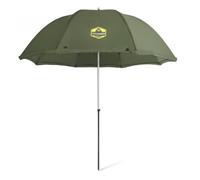 Delphin Parapluie de Pêche THUNDER FullWALL 250cm | Tente Parapluie Avec Paroi Latérale Fermable | Abri de Pêche Imperméable | Parasol Carpe, Fenêtre Transparente et Porte Zippée