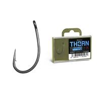 Delphin Thorn Shanker Curve Shank Lot de 11 hameçons de pêche à la carpe pour montage de cheveux et montage pop-up Taille #4 à #8 disponibles (#4)