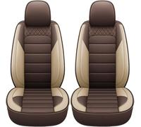 DELPOS Housses de siège de voiture en cuir imperméable 5 places pour Toyota Land Cruiser 80 100 Prado 120 150 200 Land Cruiser Pradoyaris Beige