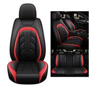 DELPOS Housses de siège de voiture universelles pour Renault Clio III/Renault-Clio Clio Noir/rouge