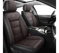 DELPOS Housses de siège universelles complètes pour Dodge RAM 1500/RAM 1500 cabine d'équipage/RAM 1500 cabine standard, noir café
