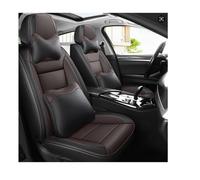 DELPOS Lot de housses de siège de voiture universelles pour Citroën Todos Los Modelos C4-Aircross C4-Picasso C5 C2 C4 C6 C-Elysee C-Triomphe Accessoires de voiture Marron foncé