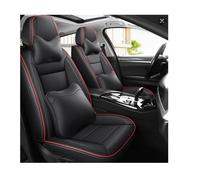 DELPOS Lot de housses de siège de voiture universelles pour Honda Todos Los Modelos Urv CRV Civic Accord City Xrv Hrv Jazz Accessoires de voiture Ligne noire et rouge