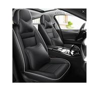 DELPOS Lot de housses de siège de voiture universelles pour Honda Todos Los Modelos Urv CRV Civic Accord City Xrv Hrv Jazz Accessoires de voiture Ligne noire et blanche