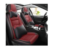 DELPOS Lot de housses de siège de voiture universelles pour Volvo S60L V40 V60 S60 Xc60 Xc90 C70 S80 S40 V50 Xc40 Xc70 V70 V90 S90 S60 V60 XC40 XC40 Accessoires de voiture Noir/rouge