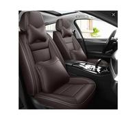 DELPOS Lot de housses de siège de voiture universelles pour Volvo S60L V40 V60 S60 Xc60 Xc90 Xc60 C70 S80 S40 Accessoires de voiture Marron