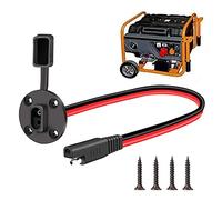 delr 5 connecteurs 12 AWG | Connecteur mural latéral pour prise de courant SAE - Connecteur SAE pour moto, voiture, tracteur, chargeur batterie générateur solaire