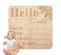 delr Annonce bébé, Signe nouveau-né , Nouveau-né , Annonce Prénom bébé pour cadeau maternelle Baby Shower