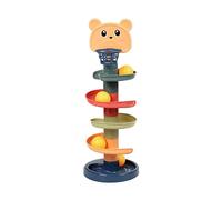 delr Balles d'apprentissage rotatives pour , rampes Drop and Go, jeu de jouets éducatifs précoces pour cadeau d'anniversaire pour bébés et tout-petits