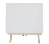 delr Béquille en bois | Support pour peinture à pente réglable - Support durable du support de béquille des signes de bienvenue de la structure du support de chevalet
