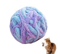 delr Boules pour chat - Jouet interactif pour chat d'intérieur - Balles pour animaux de compagnie pour divertir votre chat en jouant - Décoration de fête