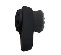 delr Brosse exfoliante pour le visage - Brosse exfoliante pour le visage réutilisable antidérapante - 2 en 1 beauté pour femme - Lavage des pores profonds poils charbon bambou avec couvercle