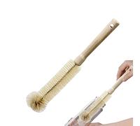 delr Brosse longue pour bouteille d'eau - Brosses de nettoyage à 360 degrés pour verre vin, tasse à eau, théière, bouilloire, biberons