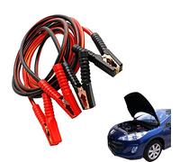 delr Câbles pour voiture Jump Start,Câbles Jumper lourds pour camions | Câbles Jumper à isolation sécurisée avec pinces professionnelles pour voitures et camions