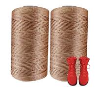 delr Chapeau de soleil d'été pour crochet, 2 pièces, léger à tricoter à la main en soie lin glace | Crochet en nylon pour chapeau tissé à la main DIY
