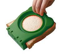 delr Coupeur et scellant pour sandwich,Coupe-pain en acier inoxydable Crêpe Maker - Pain Sandwich Pie Cookie Pain Moule pour