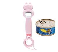 delr Décapsuleur Multifonctionnel 4 en 1 pour Pots, Outil de Cuisine Adorable Protéger l'utilisation des Ongles pour les Enfants âgés