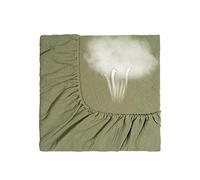 delr Drap-housse pour berceau - Berceau en mousseline ajusté | Accessoires pour lit bébé 51 x 28 pouces, drap neutre pour enfants, draps pour tout-petits