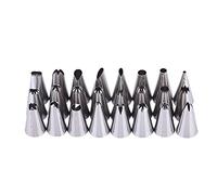 delr Embouts pour tuyaux - Pointes de glaçage en acier inoxydable, outils de décoration de gâteaux pour pâtisserie, cupcakes, biscuits, outils de décoration de gâteaux