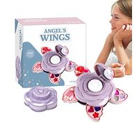 delr Ensemble d'apprentissage du maquillage pour enfants - Cute Flower Shape Little Girls Real Playing Makeup Toys - Ensemble de jouets de maquillage lavable pour Noël