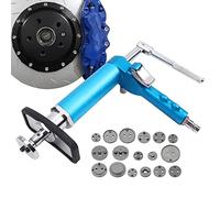 delr Étrier de frein pneumatique - Outil de rembobinage Étrier de frein pneumatique multifonction | Outils pour freins à air comprimé de 11 pièces/18 pièces pour le remplacement des plaquettes