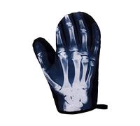 delr Gants de cuisine résistants à la chaleur pour pot, gants épais pour l'impression de cuisson, barbecue, maniques pour gants de cuisine