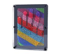 delr Jouet 3D Pin Art | Jouet coloré 3D Pin Art Board | Pin Impression Hand Mold, Jouets sensoriels créatifs Cadeaux pour enfants garçons filles adultes