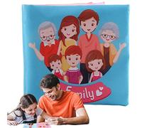 delr Livres froissés pour bébés, livres pour bébés toucher et sentir - éducation précoce Livre 3D Toucher et ressentir des livres froissés avec son murmurant bébé garçon fille