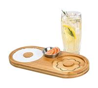 delr Margarita Salt Rimmer, 2 plateaux Boissons Outil Conteneur pour Sel, Conteneur à épices, Margarita Salt Rimmer Home Bar Accessoires, Margarita Gift Bartender Kit