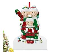delr Noël personnalisé, ornement familial 2022 Ouverture familiale Présent Ornement familial | 2022 Noël Ornements familiaux 2022 Nom Bénédiction Mots