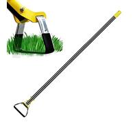 delr Outil de jardin houe, outils de houe d'étrier pour jardin, outil extracteur de mauvaises herbes, houe d'action, tondeuse manuelle de pelouse, outil de désherbage