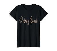 Delray Beach Florida Design Vintage élégant T-Shirt Graphique avec Valeur