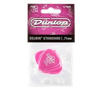 Jim Dunlop Médiator Delrin 500 Standard – 0,71 mm – Sachet de 12