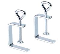 Delsen 2 Pièces Serre Joint en C Réglable, Petit Serre-Joints en C, zingué Petite Pince à Vis en C, Pince Fixation Travail Bois, Virole en C pour Soudage Charpentier Montage Domestique