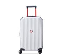 Delsey - Arf1ts Securitime Zip Cabine Extensible - Valise à roulettes Blanc - S - 56 cm