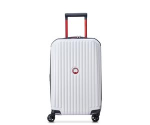 Delsey - Arf1ts Securitime Zip Cabine Extensible - Valise à roulettes Blanc - S - 56 cm
